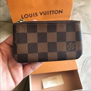 SOLD🍃 Louis Vuitton Key Pouch, Card Holder 🍃